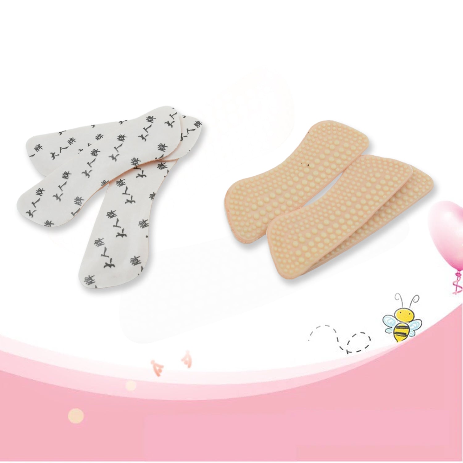 8853 Women High Heel Pads 4D Non-Slip Massage Shoe Pads Shoe Heel Cushions Adhesive Pad (3 Pair) 8853 Women High Heel Pads 4D Non-Slip Massage Shoe Pads Shoe Heel Cushions Adhesive Pad (3 Pair)